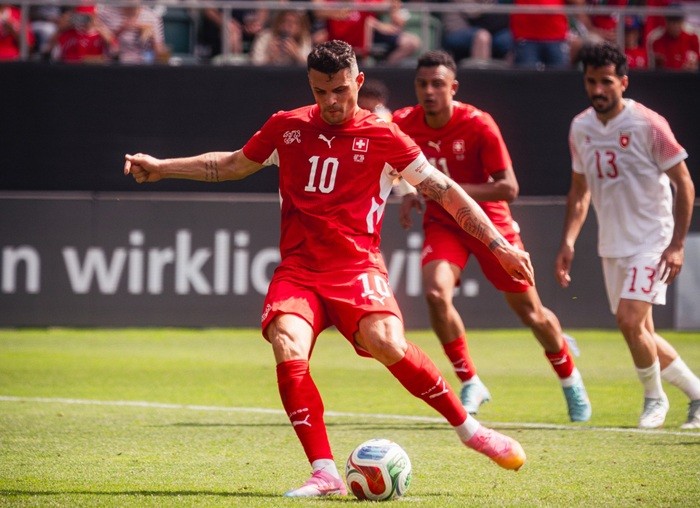  Xhaka đã đóng góp 1 bàn thắng.