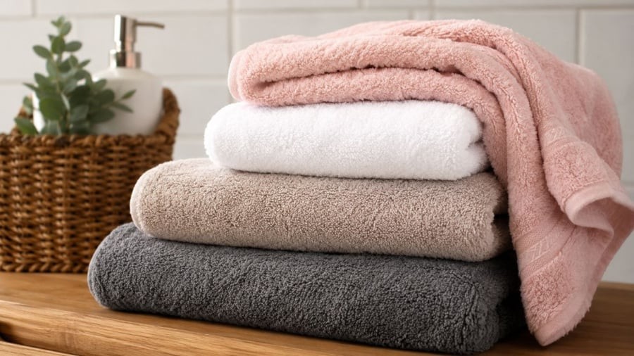 Một số mẹo giúp khăn tắm mềm mại hơn