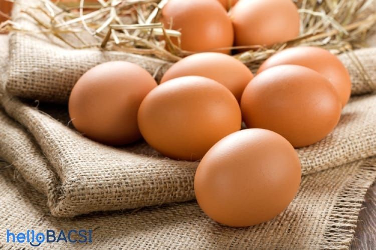 Trứng gà có nhiều dinh dưỡng hỗ trợ cho tóc