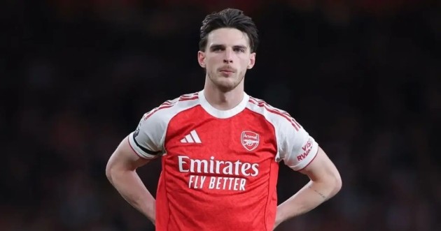 Declan Rice là nhân tố khó thể thay thế ở Arsenal lúc này.