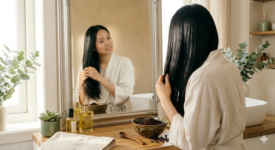 Chỉ với nguyên liệu quen thuộc trong căn bếp, nhiều người đã biến bã cà phê thành 