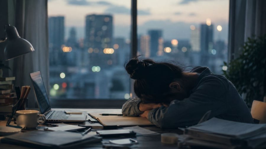 Nhiều khi cảm xúc bị dồn nén quá nhiều dẫn tới mệt mỏi