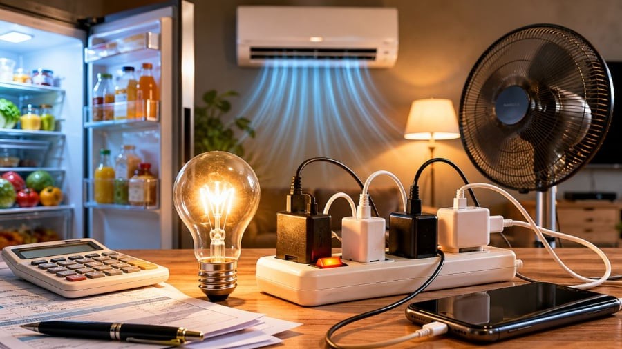Thường xuyên để thiết bị ở chế độ chờ sẽ gây thất thoát điện