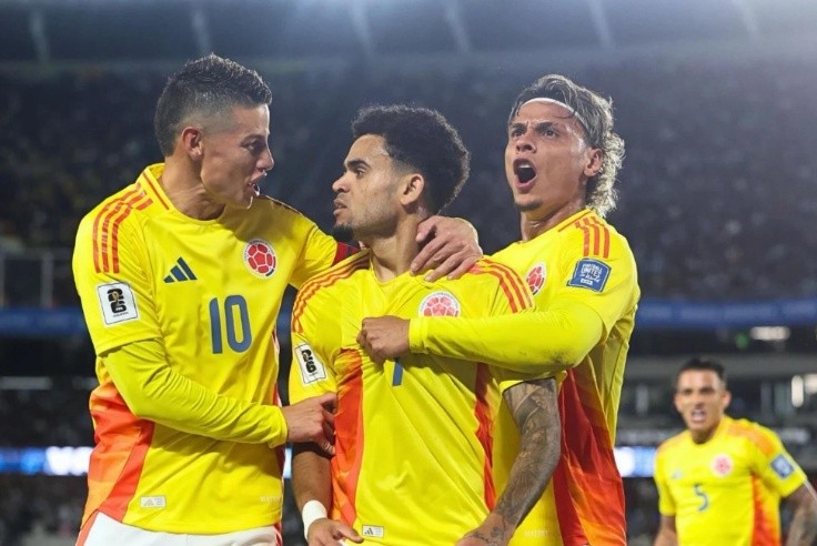 Luis Diaz cùng các đồng đội đánh bại Costa Rica.