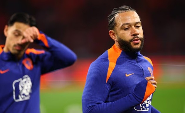 Depay chuẩn bị dự World Cup 2026 cùng Hà Lan.