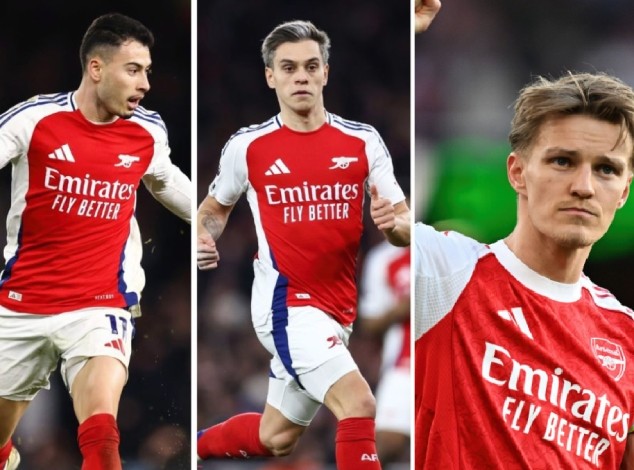 Bộ ba sao Arsenal đối mặt nguy cơ rời Emirates ở TTCN Hè 2026.