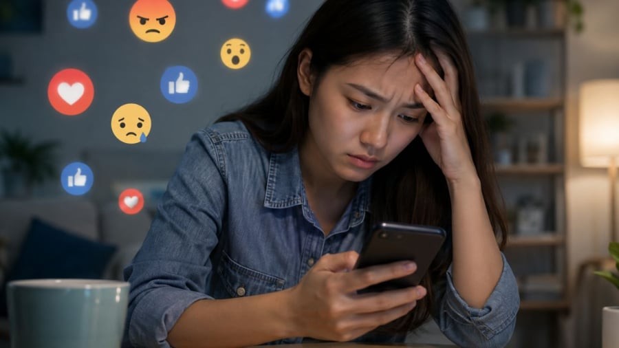 Mạng xã hội là nơi thể hiện con người bạn nên đừng cho rằng điều đó không ảnh hưởng tới thực tế