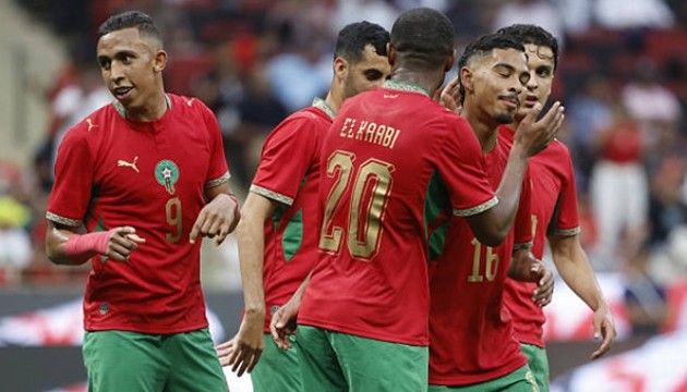 Morocco thắng đậm trong trận giao hữu chênh lệch về trình độ.