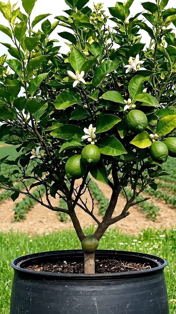 Có cây chanh trong nhà,gia đình hưởng lợi