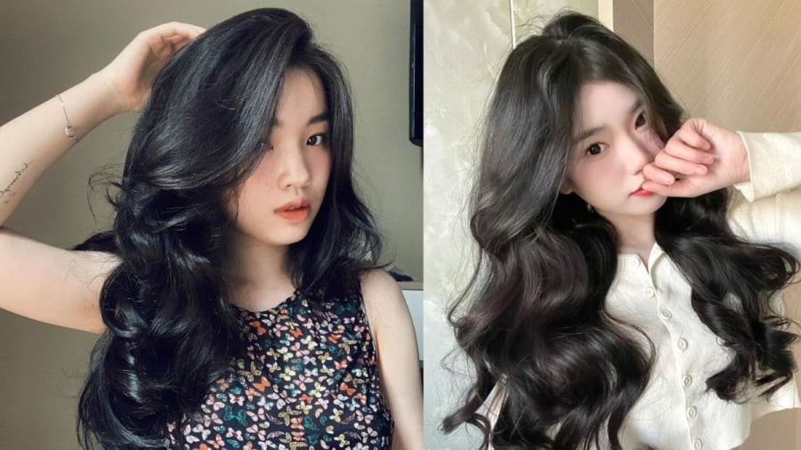  Đối với người có khuôn mặt tròn, tóc xoăn sóng nhẹ là lựa chọn phù hợp vì tạo độ phồng vừa phải mà không làm khuôn mặt trông to hơn.