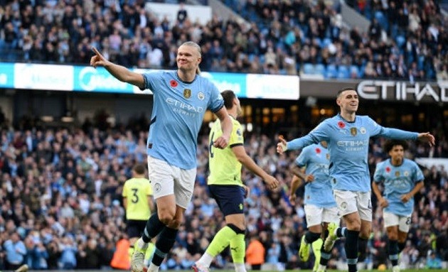 Man City đang ráo riết giữ chân Haaland.