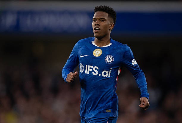Estevao Willian gây ấn tượng trong màu áo Chelsea.