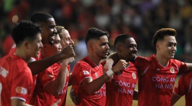 Công an Hà Nội là tập thể đáng sợ tại V.League 2025/26.