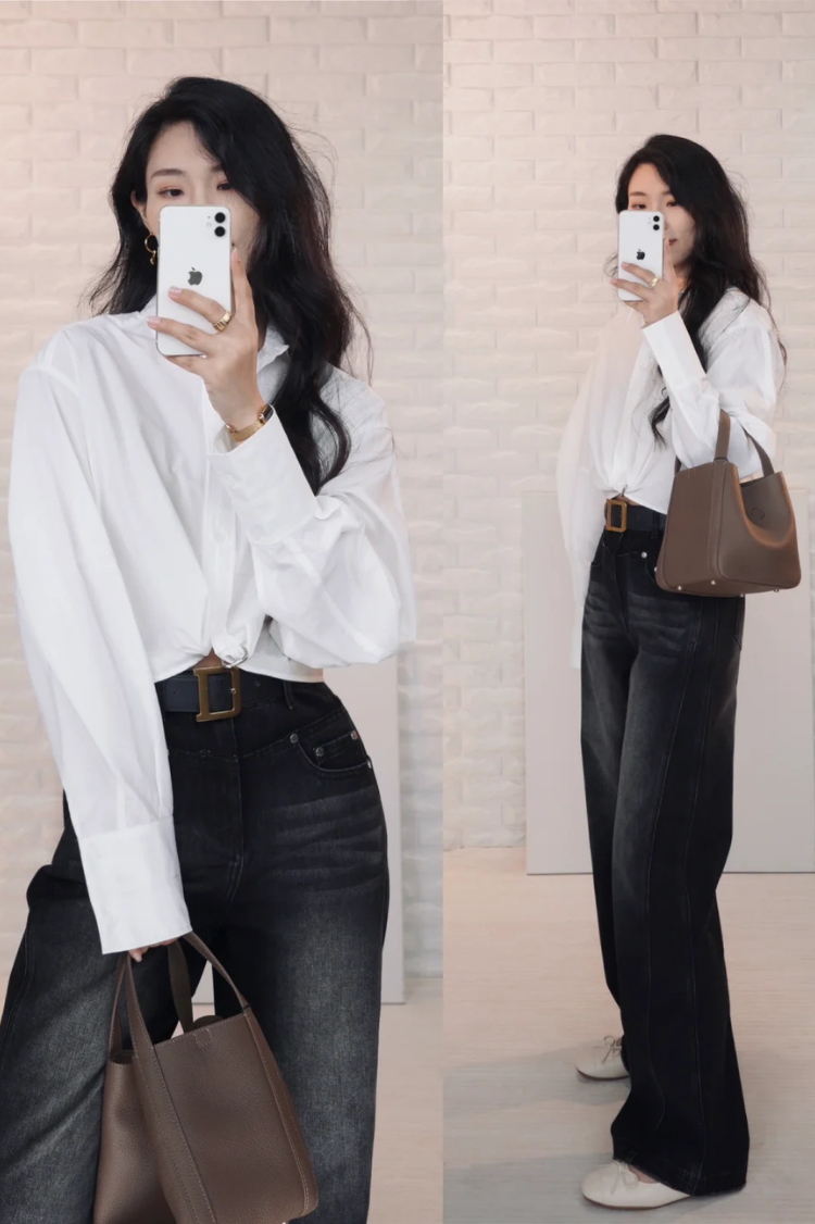 Không còn bị xem là món đồ chỉ dành cho những buổi dạo phố cuối tuần, quần jeans hiện nay đã xuất hiện ngày càng nhiều trong các bản phối công sở.

