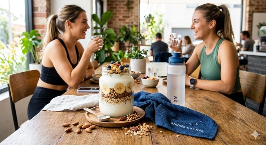 Sữa chua dùng sau khi tập luyện có thể giúp bổ sung protein, năng lượng và hỗ trợ cơ thể phục hồi hiệu quả hơn.