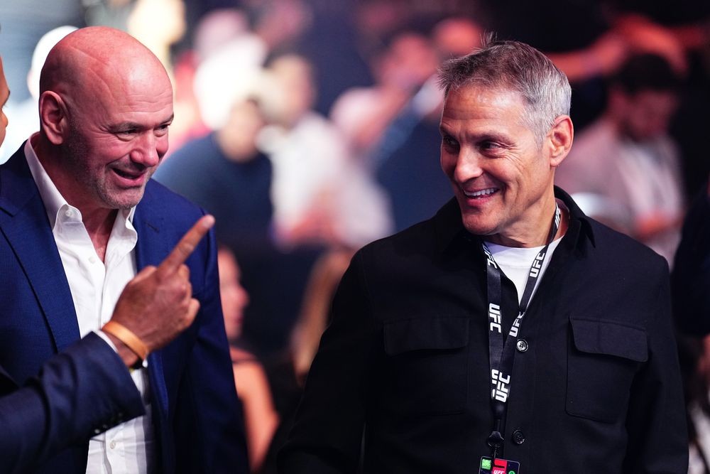 Dana White và Ariel Emanuel tại UFC 300