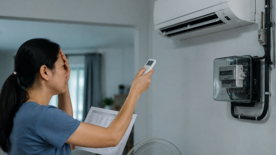 Nhiều cách dùng điều hòa có thể khiến tiền điện tăng cao