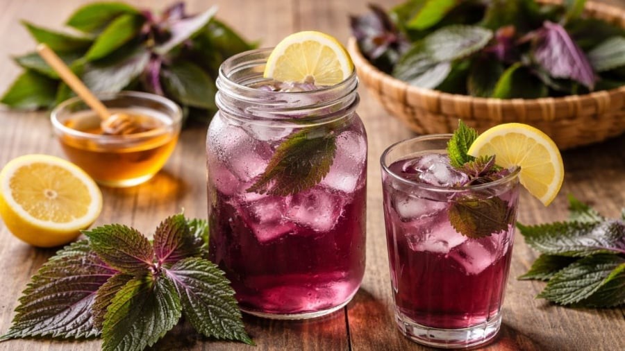 Người mắc 1 trong 5 bệnh này uống nước lá tía tô rất hại