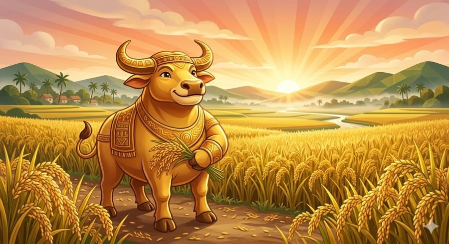 Tuổi Sửu được dự báo gặt hái thành quả nhờ sự kiên trì và tinh thần làm việc không ngừng nghỉ.