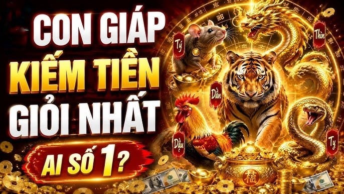 Dưới đây là 4 con giáp thường được cho là có tài kiếm tiền nổi bật nhưng lại dễ tiêu xài hào phóng, khiến việc tích lũy tài sản gặp không ít thử thách.