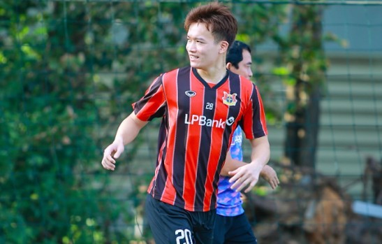 Nguyễn Hoàng Đức là nhân tố đáng chú ý của Ninh Bình. Ảnh: Ninh Bình FC. 