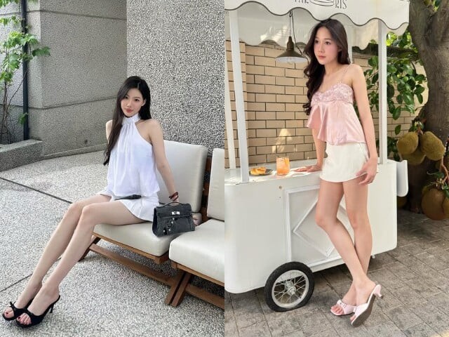 Thiết kế thanh thoát giúp đôi chân trông gọn gàng hơn, đồng thời tạo cảm giác nhẹ nhàng và nữ tính cho tổng thể.