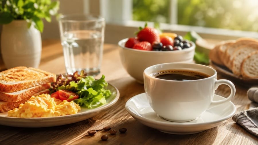 Thời điểm uống cà phê có ảnh hưởng tới sức khỏe