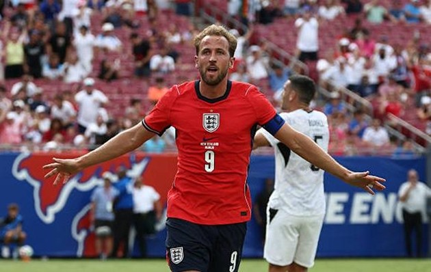 Harry Kane là đầu tàu trên hàng công tuyển Anh.