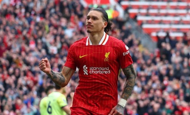 Nunez từng có thời gian đáng nhớ tại Liverpool.