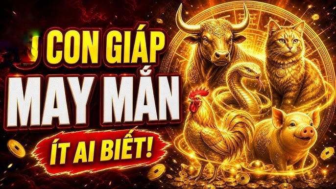 Đức năng thắng số, 4 con giáp đầu tháng 7 Trời định phải Giàu