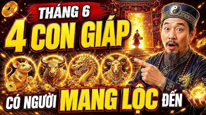 Sa chân Chĩnh Vàng, 4 con giáp cứ thế mà ôm Tiền giàu lên sau 10/6
