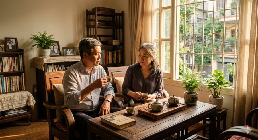 Khi con cái trưởng thành và rời nhà, nhiều cặp vợ chồng phải làm quen với nhịp sống mới.
