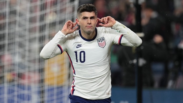 Christian Pulisic là niềm hy vọng và điểm tựa tinh thần của đội tuyển Mỹ.