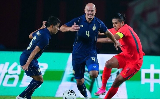 Thái Lan hòa Trung Quốc 0-0 ở trận giao hữu.