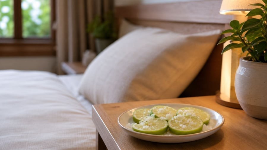 Chanh và muối mang lại cảm giác dễ chịu cho không gian