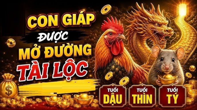 Lộc Trời cho, 4 con giáp sống thảnh thơi hưởng sau tuổi 40