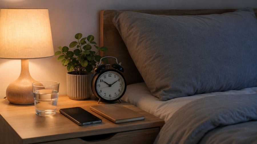Những vật dụng để đầu giường sẽ ảnh hưởng tới giấc ngủ