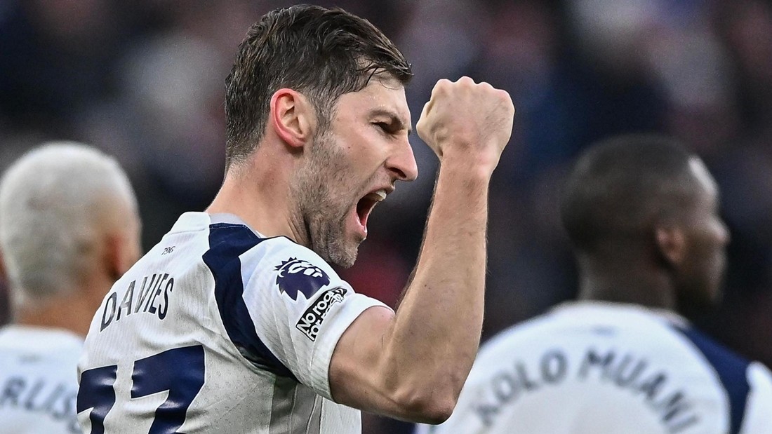 Ben Davies vừa đặt bút gia hạn với Tottenham.