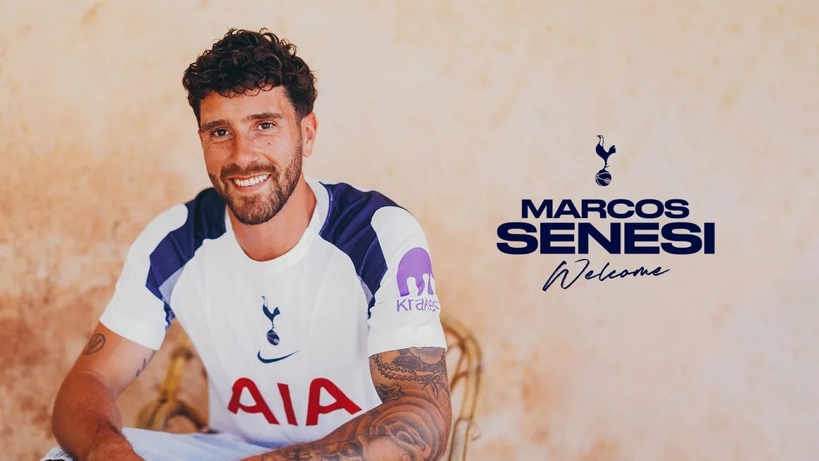 Marcos Senesi sẽ chính thức là người của Tottenham từ ngày 1/7.