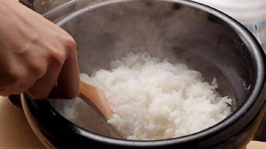 Cơm dẻo ngon hơn nhiều