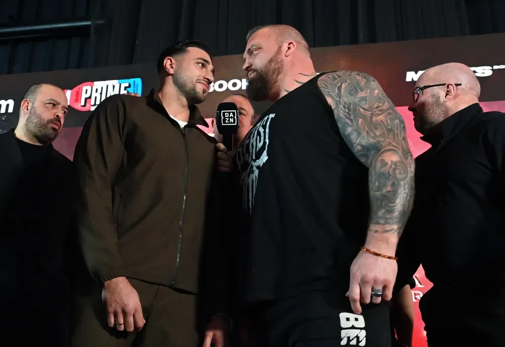 Beauty Vs The Beast: Fury v Hall Press Conference
