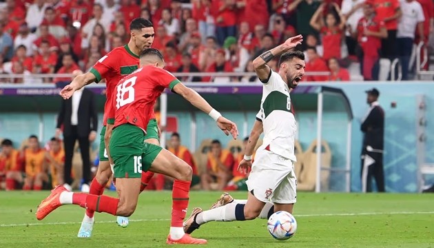 Bruno Fernandes muốn phục thù Morocco.