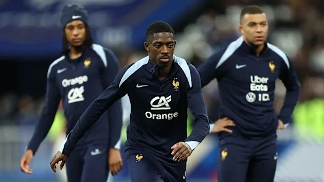Dembele và Mbappe vừa trải qua mùa giải cá nhân tốt ở cấp CLB.