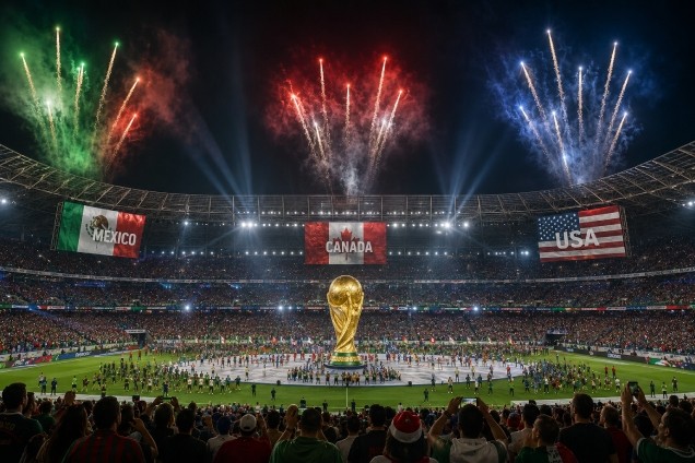 World Cup 2026 sẽ được khởi đầu bằng ba lễ khai mạc hoành tráng tại ba quốc gia khác nhau.