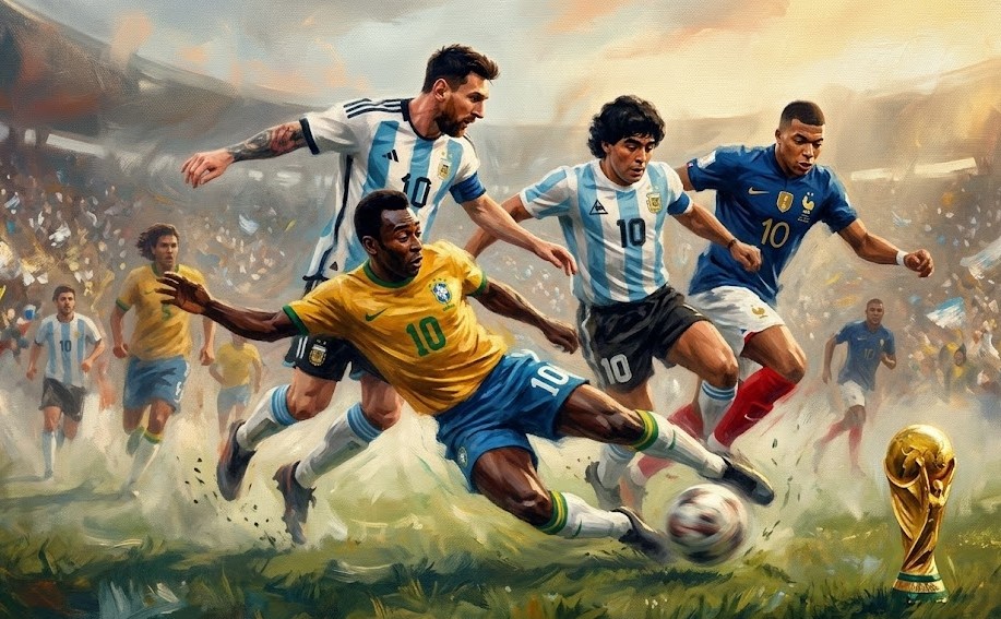 Theo bạn đâu là những huyền thoại vĩ đại nhất lịch sử World Cup?