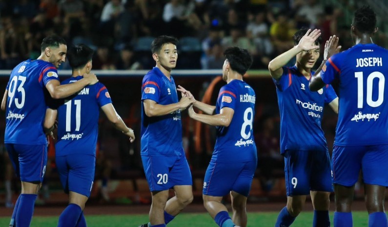 PVF-CAND hướng đến mục tiêu trụ lại V-League. Ảnh: CLB PVF-CAND.