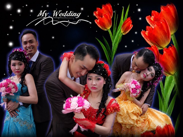 Ảnh cưới của Viên Vibi: Khủng long, Titanic và một bầu trời... hổng giống ai - Ảnh 3.