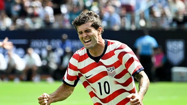 Pulisic và các đồng đội sẽ gặp Paraguay ở trận ra quân.