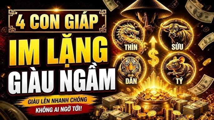 4 con giáp biết Tích Tiểu Thành Đại, chả mấy mà giàu