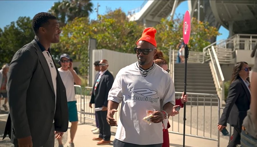 Jamie Foxx - diễn viên, nhà sản xuất, ca sĩ, doanh nhân - cũng có mặt.